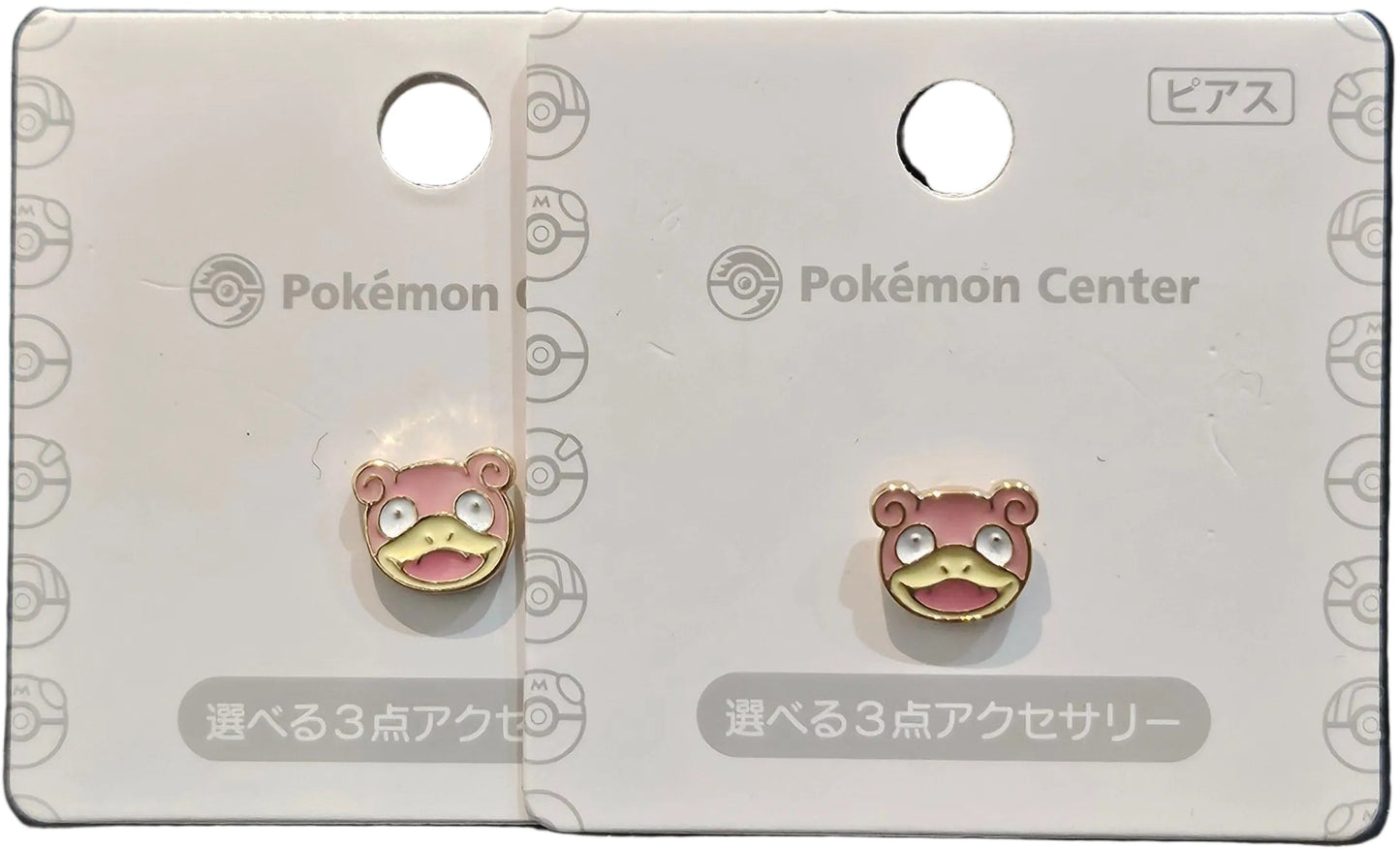 Coppia orecchini ufficiali Pokemon Center "Slowpoke"