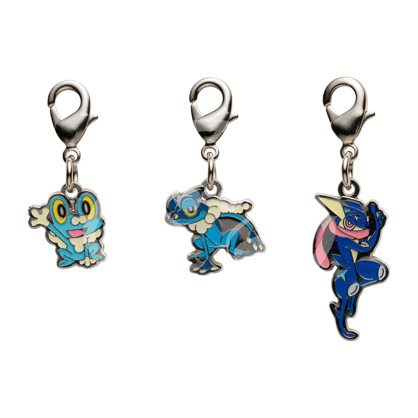 Ciondoli Froakie, Frogadier & Greninja
