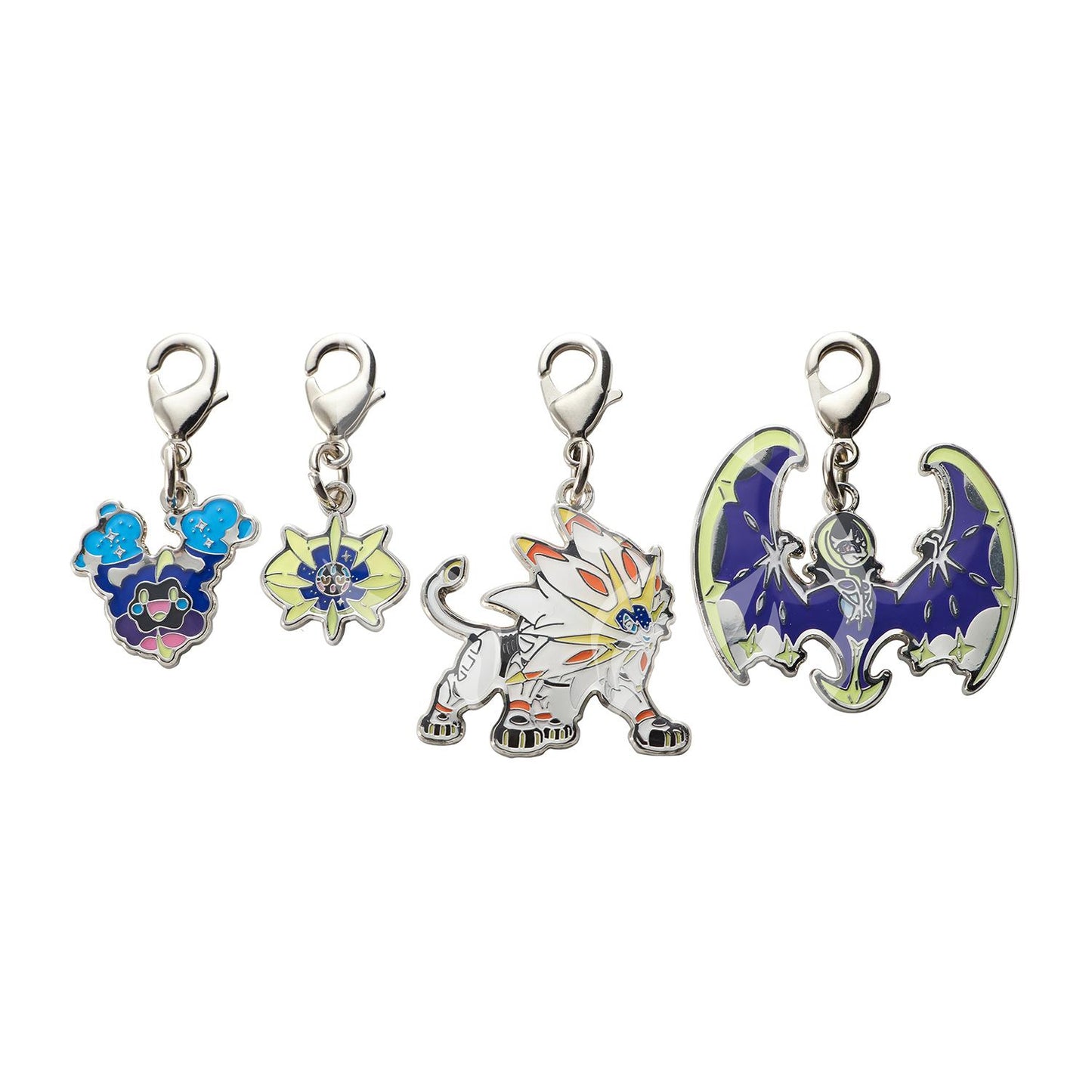 Ciondoli Cosmog, Cosmoem, Solgaleo & Lunala