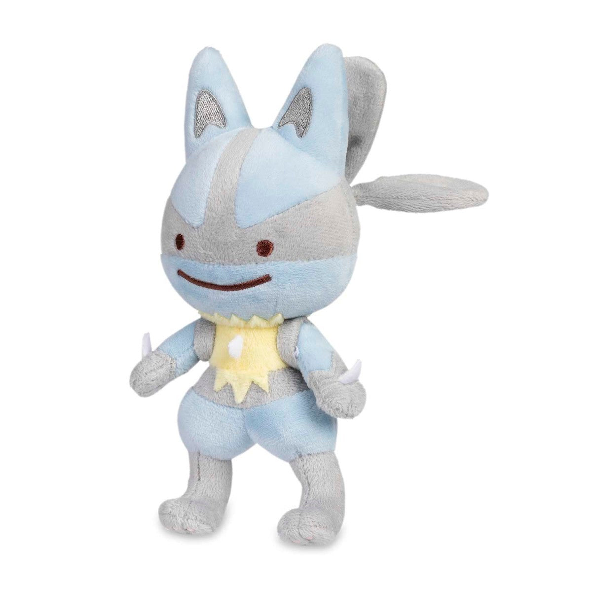 Ditto as Lucario plush