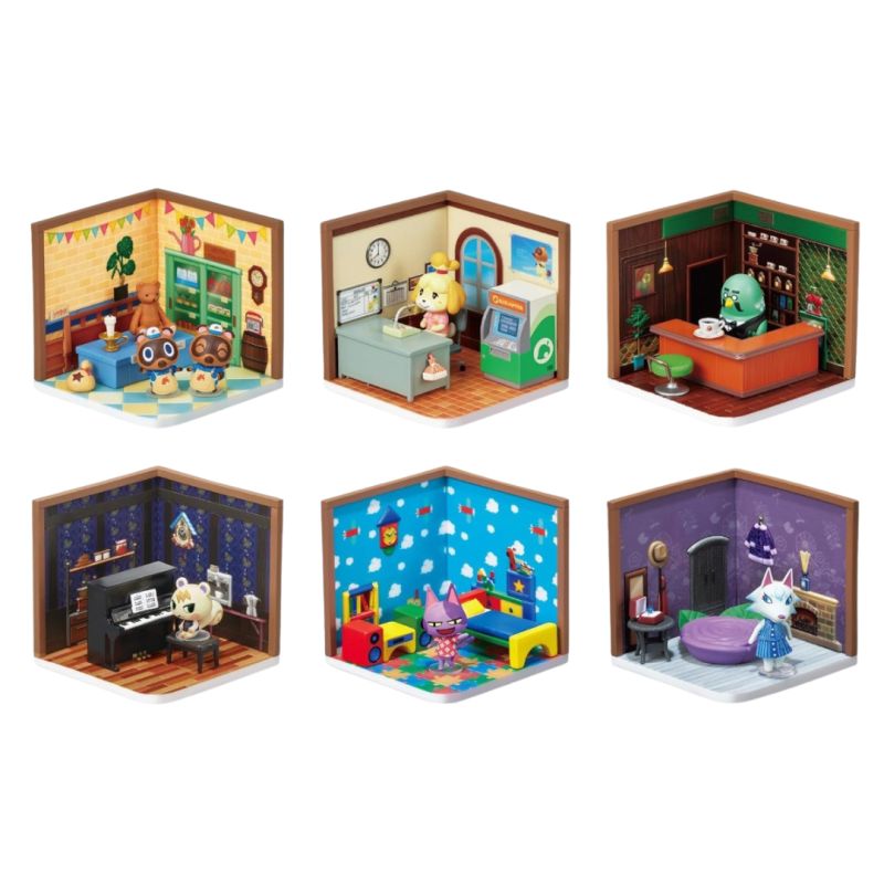 Figures Box Animal Crossing Happy Room