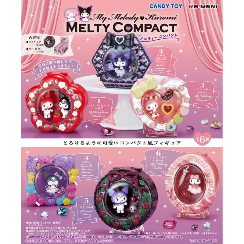 Figures Box Sanrio MELTY COMPACT