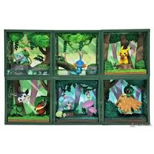 Rement Pokemon Frame Blind Woods Full Set