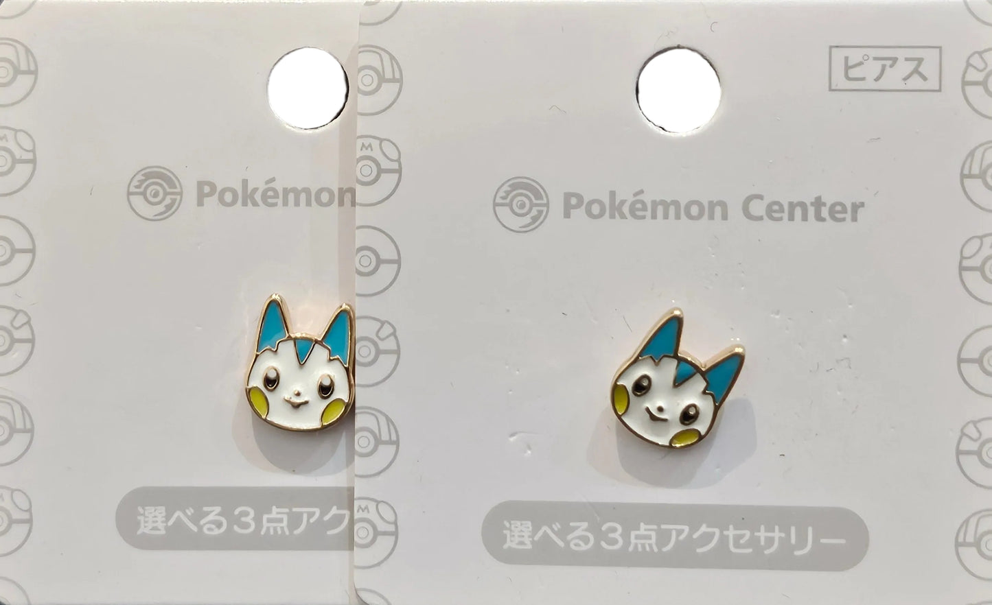 Coppia orecchini ufficiali Pokemon Center "Pachirisu"