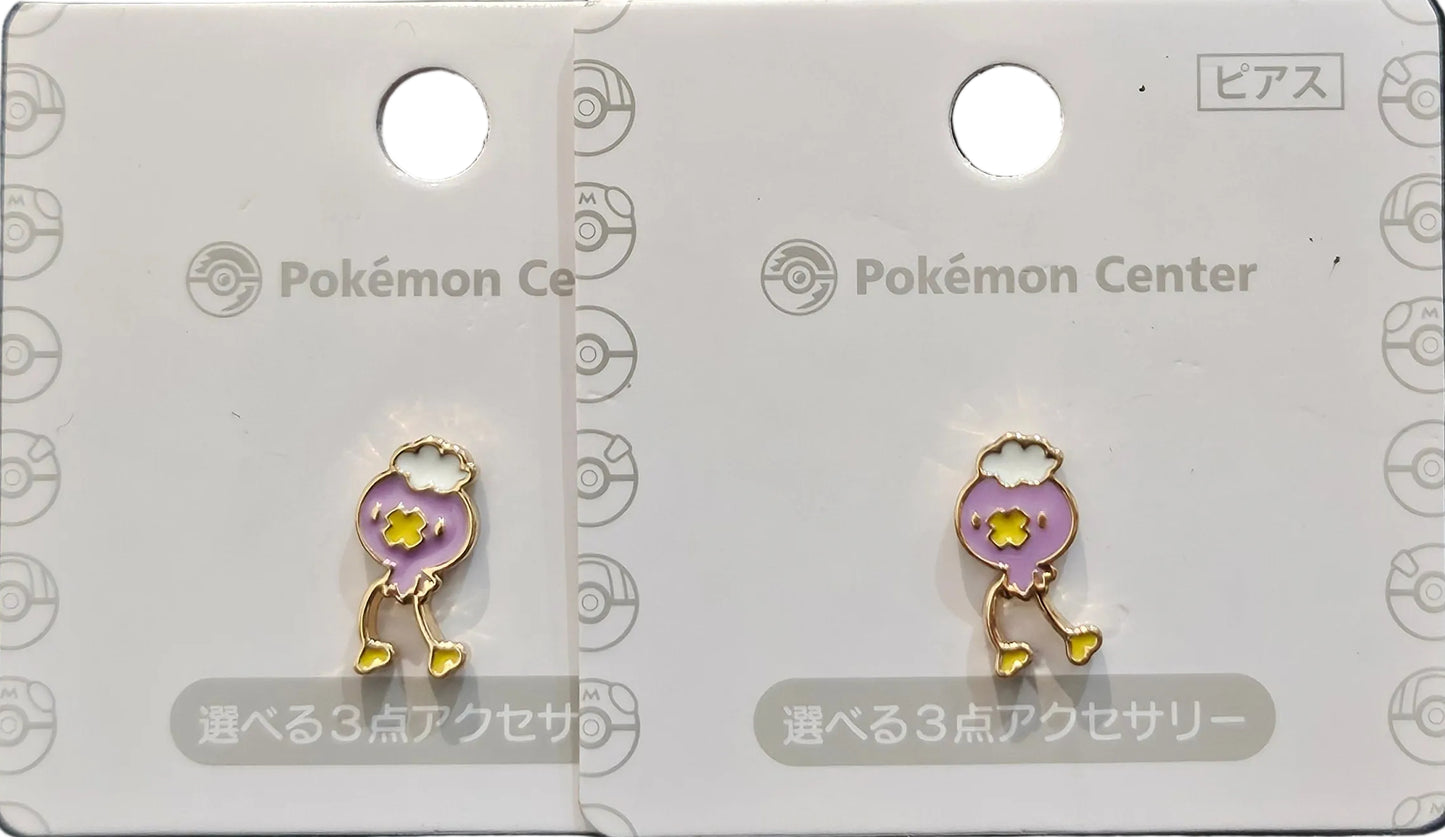 Coppia orecchini ufficiali Pokemon Center "Drifloon"