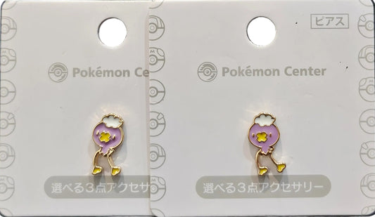 Coppia orecchini ufficiali Pokemon Center "Drifloon"