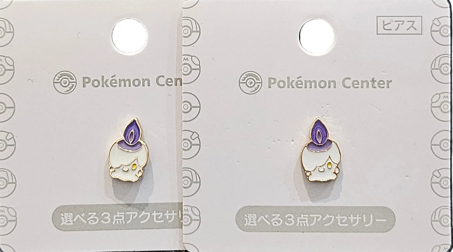Coppia orecchini ufficiali Pokemon Center "Litwick"