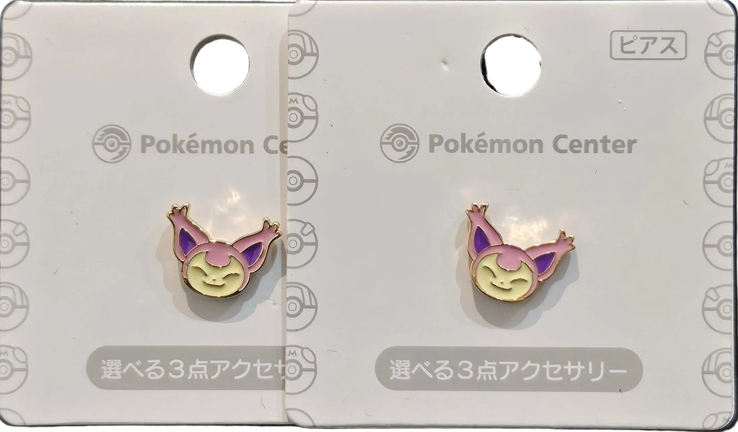 Coppia orecchini ufficiali Pokemon Center "Skitty"