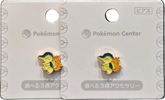 Coppia orecchini ufficiali Pokemon Center "cyndaquill"