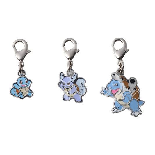 Ciondoli Squirtle, Wartortle & Blastoise