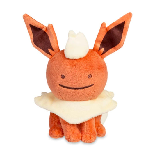 Ditto as Flareon plush