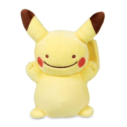 Ditto as Pikachu plush