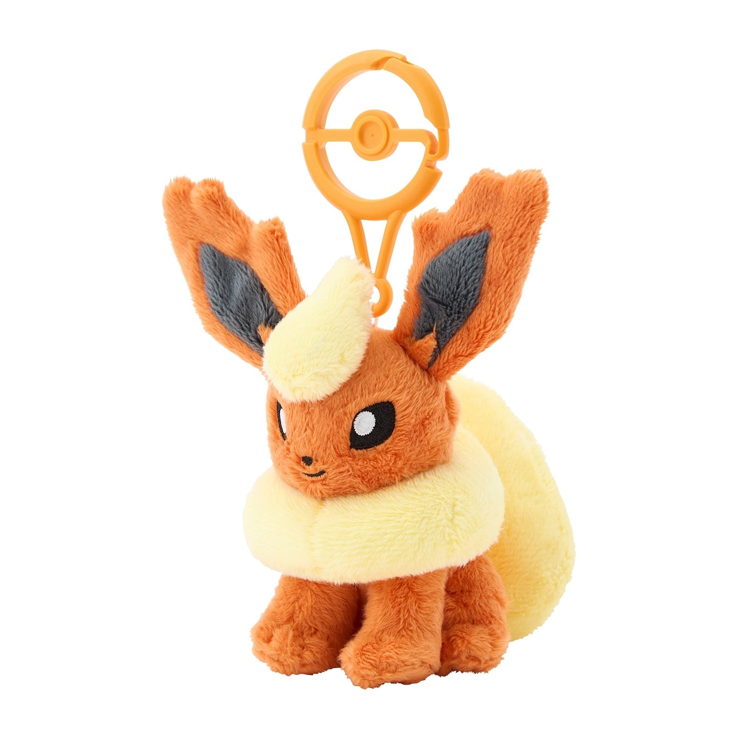 Peluche Morbido portachiavi/ciondolo Flareon mascotte
