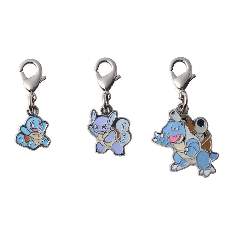 Ciondoli Squirtle, Wartortle & Blastoise